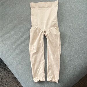 NWOT High-Waisted Cream Post Op Compression